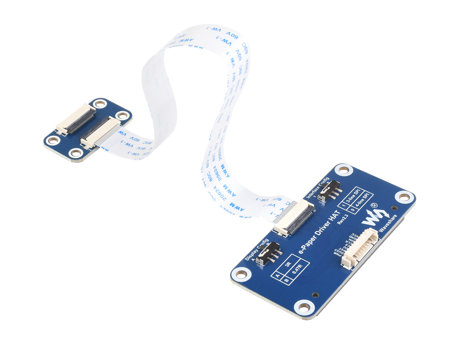 Universaler e-Paper-Rohpanel-Treiber-HAT, unterstützt die meisten Waveshare SPI-e-Paper-Rohpanels