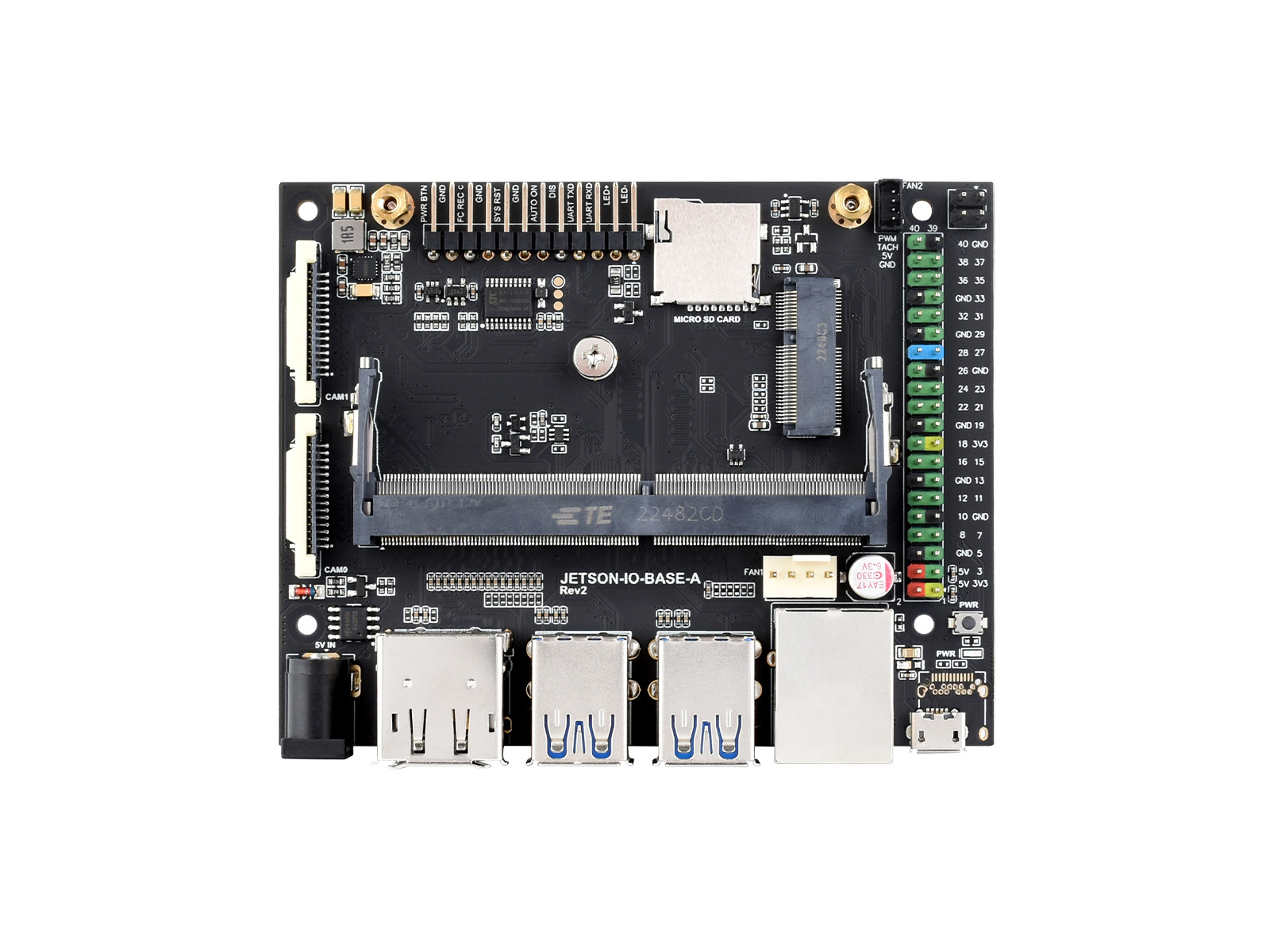 Jetson Nano Entwicklungs-/Erweiterungsset, Alternative Lösung zum B01-Kit, optionales Jetson Nano Core-Modul
