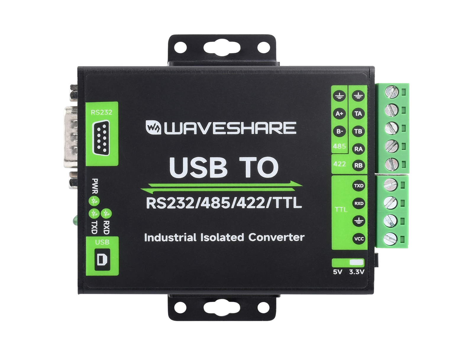 FT232RNL USB-zu-RS232/485/422/TTL-Schnittstellenwandler, industrielle Isolation