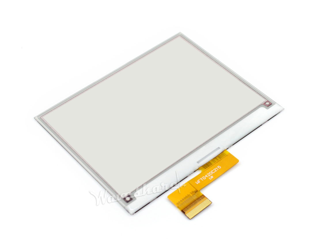 400x300, 4,2-Zoll E-Ink-Rohdisplay, dreifarbig