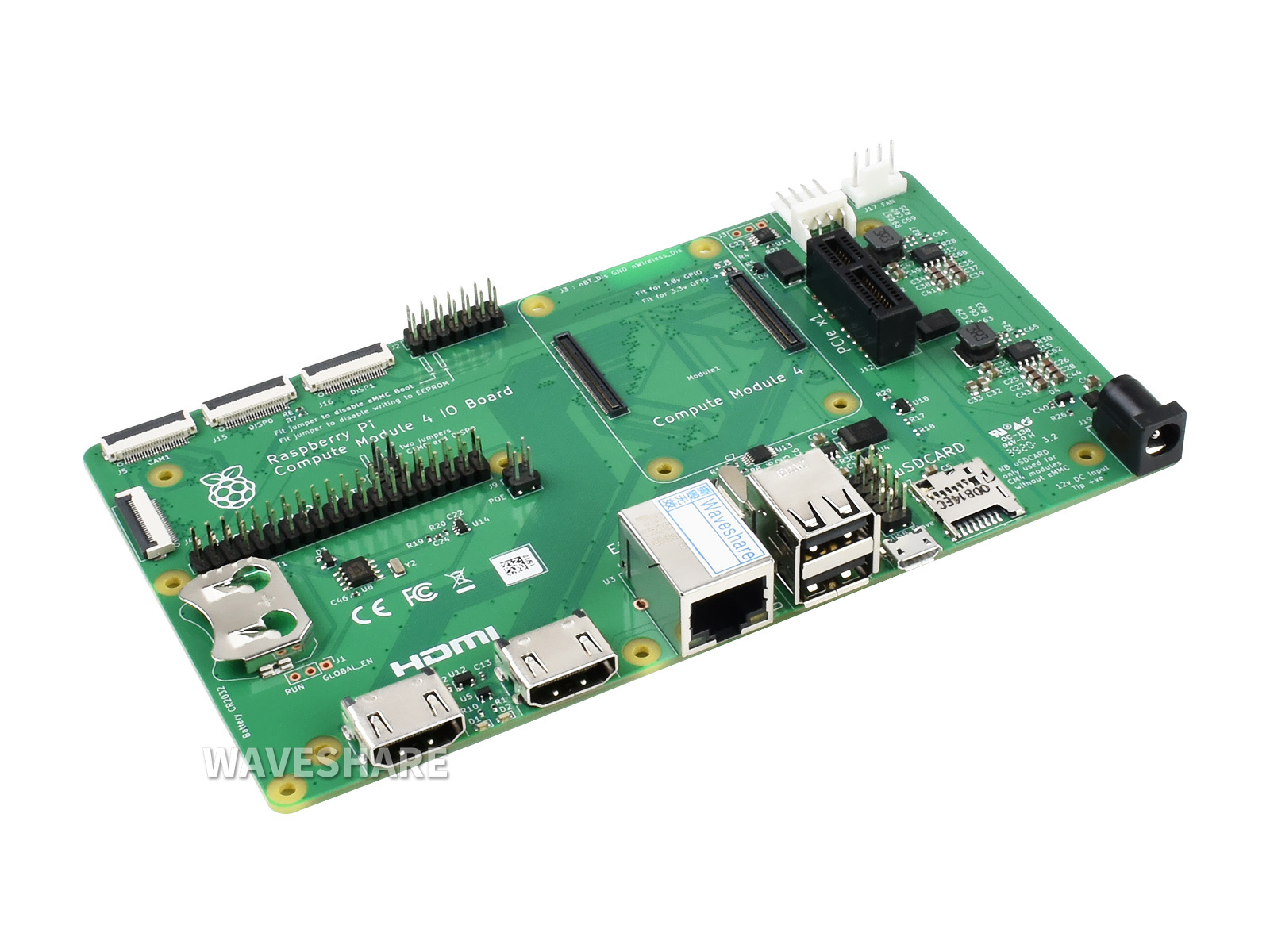 Raspberry Pi Compute Module 4 Dev Kit, mit offizieller IO-Board und optionalem 7-Zoll-Touchscreen
