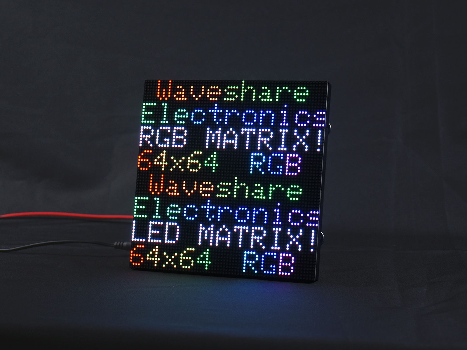 RGB-Vollfarb-LED-Matrix-Panel, 2 mm Pixelabstand, 64 × 64 Pixel, einstellbare Helligkeit, Optionen für Standardversion / GOB-Version