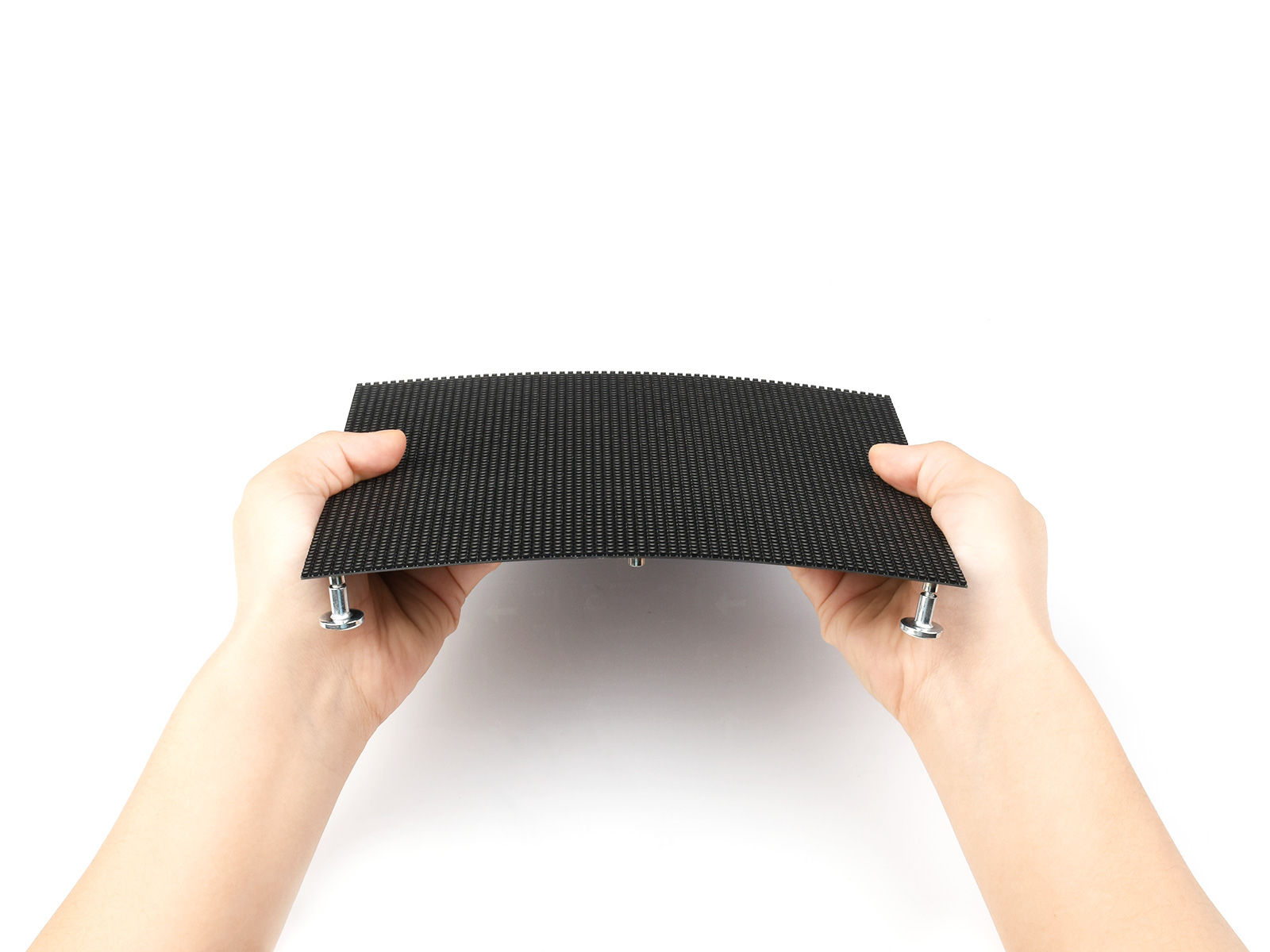 Flexibles RGB-Vollfarb-LED-Matrix-Panel, 3 mm Pixelabstand, 64x64 Pixel, einstellbare Helligkeit und biegsame Leiterplatte