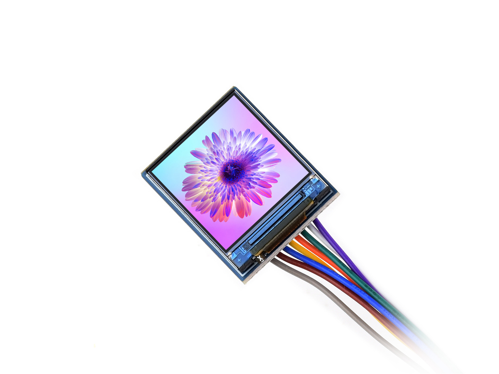 0,85-Zoll-LCD-Displaymodul, IPS-Panel, 128×128 Auflösung, SPI-Schnittstelle, 65K Farben