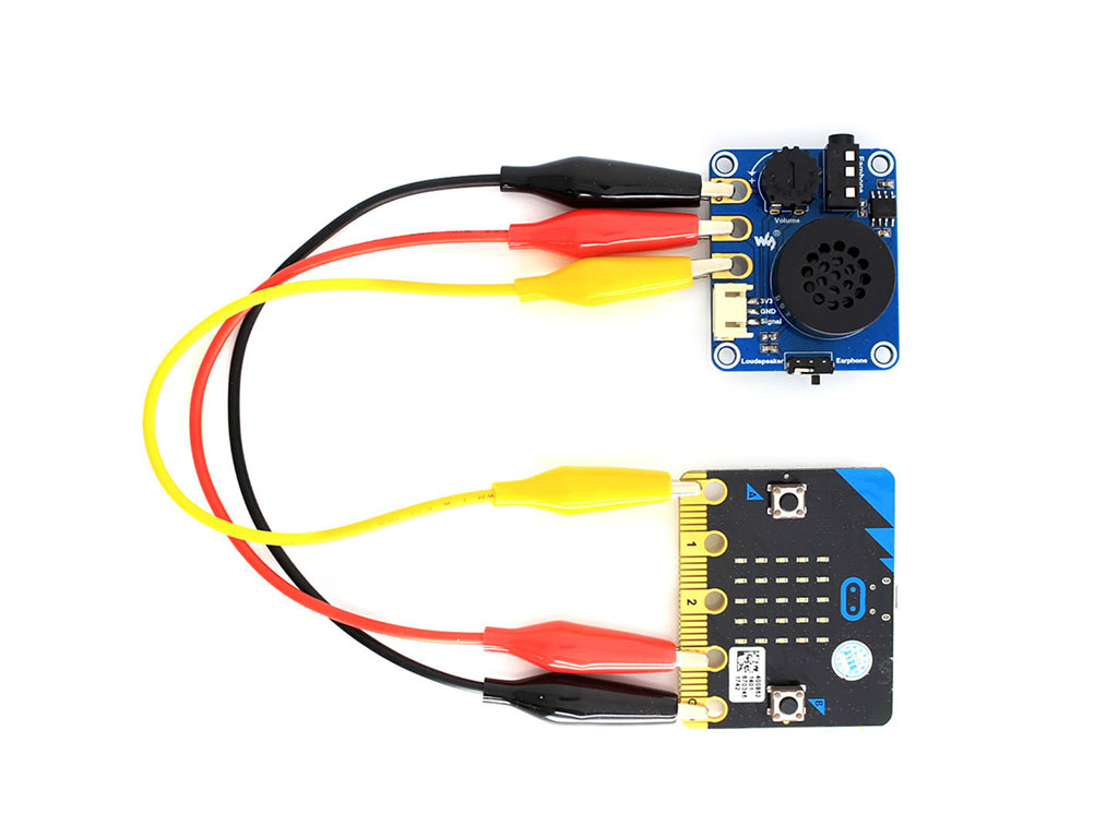 Lautsprecher für micro:bit, Musikplayer
