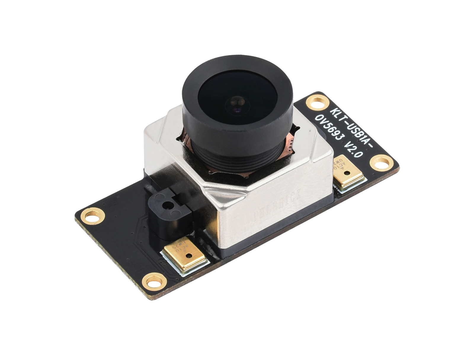 OV5693 5MP USB-Kamera, Festbrennweite, Autofokus, M12-Kameramodul, mit zwei integrierten Mikrofonen