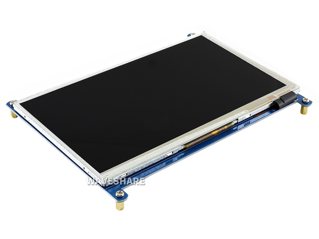 7-Zoll kapazitiver Touchscreen-LCD (B), 800×480, HDMI, stromsparend