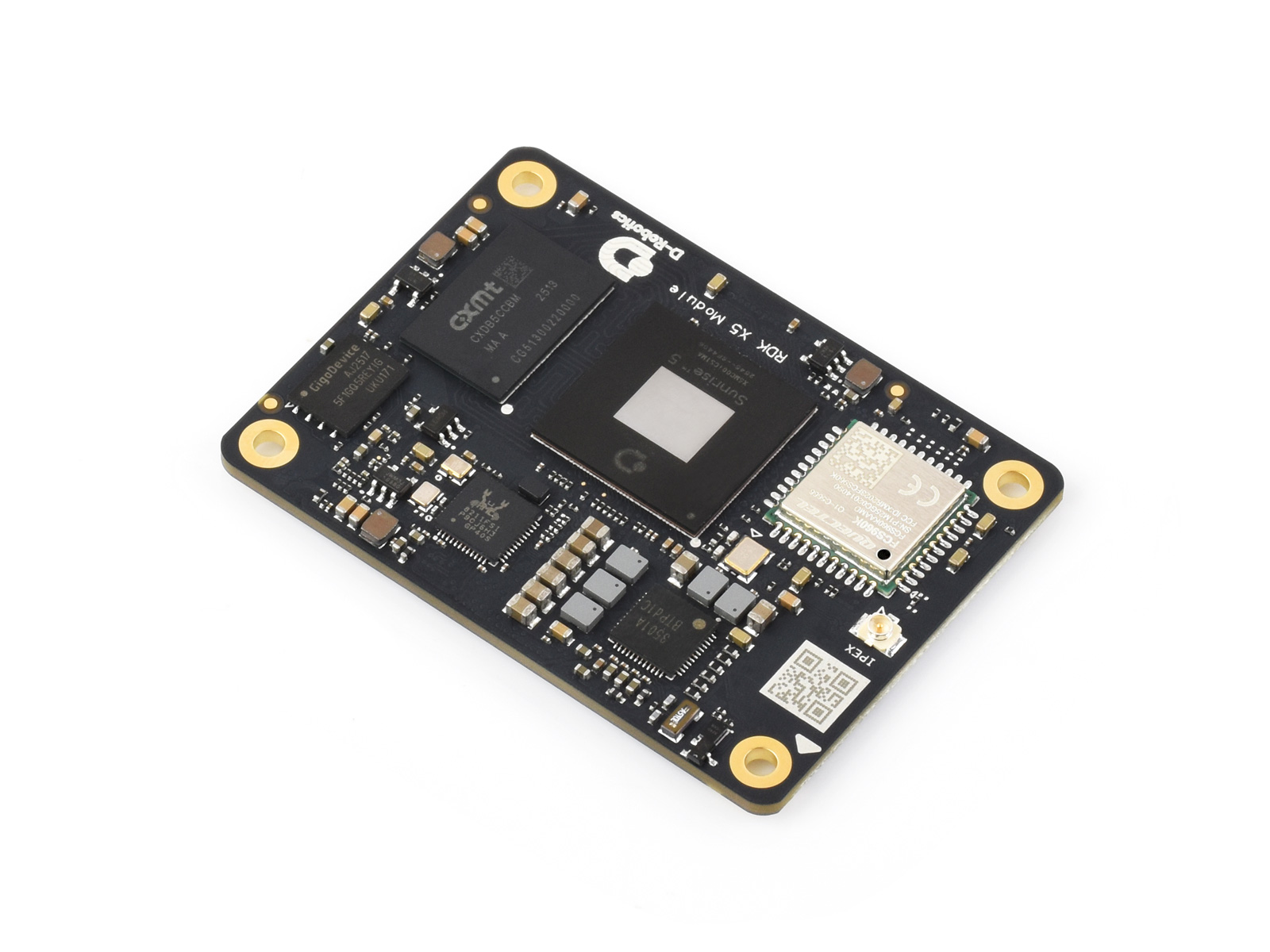 D-Robotics RDK X5 KI-Modul, 10 TOPS Rechenleistung, integrierter Octa-Core Cortex A55 CPU, Optionen für Wireless / RAM / eMMC