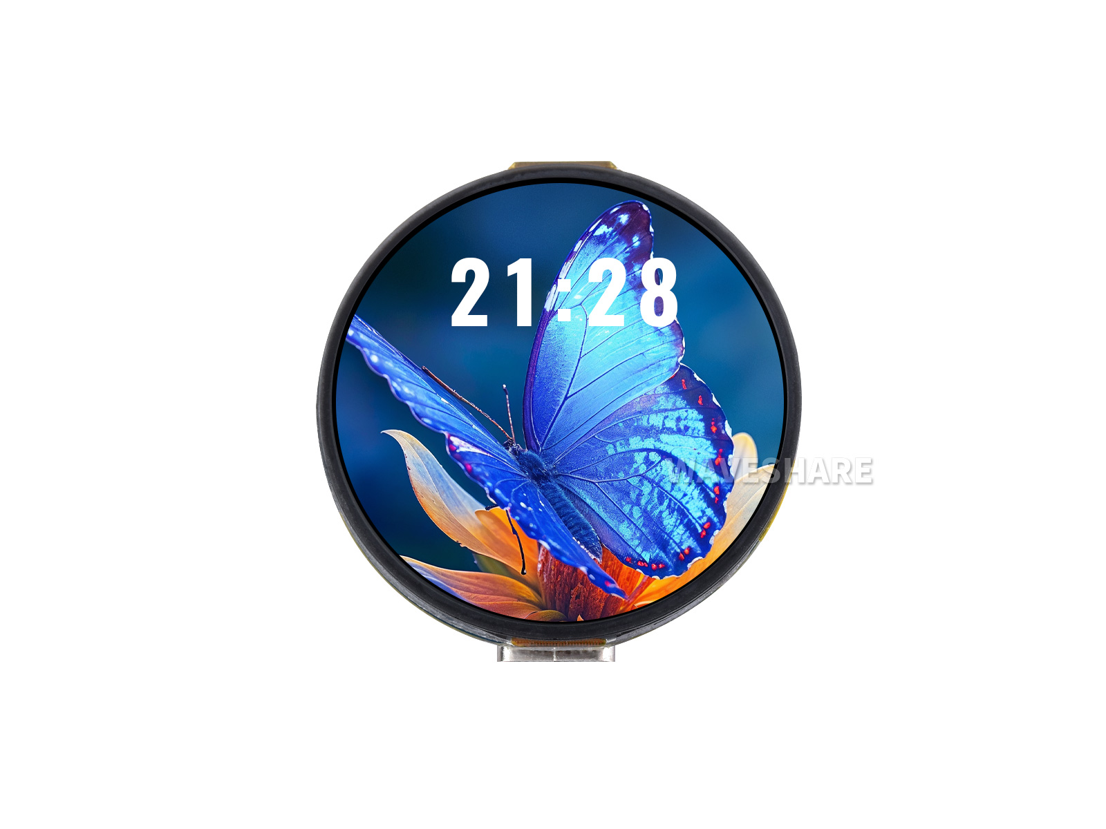 ESP32-C6 1,32-Zoll AMOLED-Rundtouchdisplay-Entwicklungsplatine, 466×466 Pixel, QSPI-Schnittstelle, unterstützt Wi-Fi 6 und Bluetooth 5