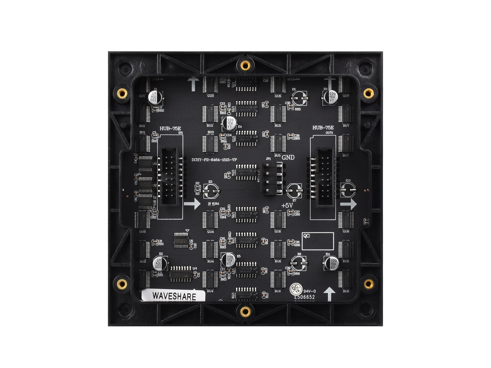 RGB-Vollfarb-LED-Matrix-Panel, 2 mm Pixelabstand, 64 × 64 Pixel, einstellbare Helligkeit, Optionen für Standardversion / GOB-Version