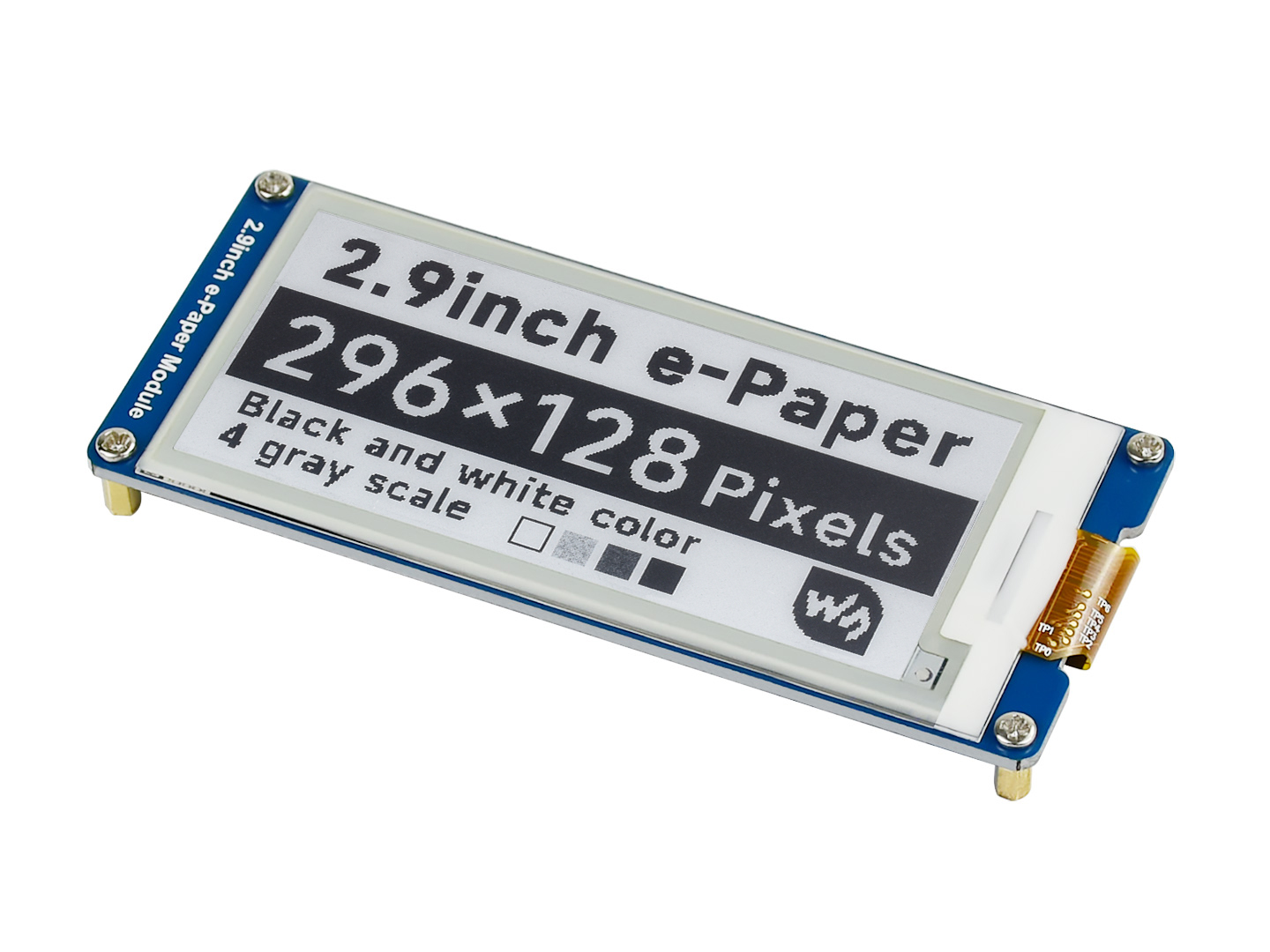 296x128, 2,9-Zoll E-Ink-Displaymodul