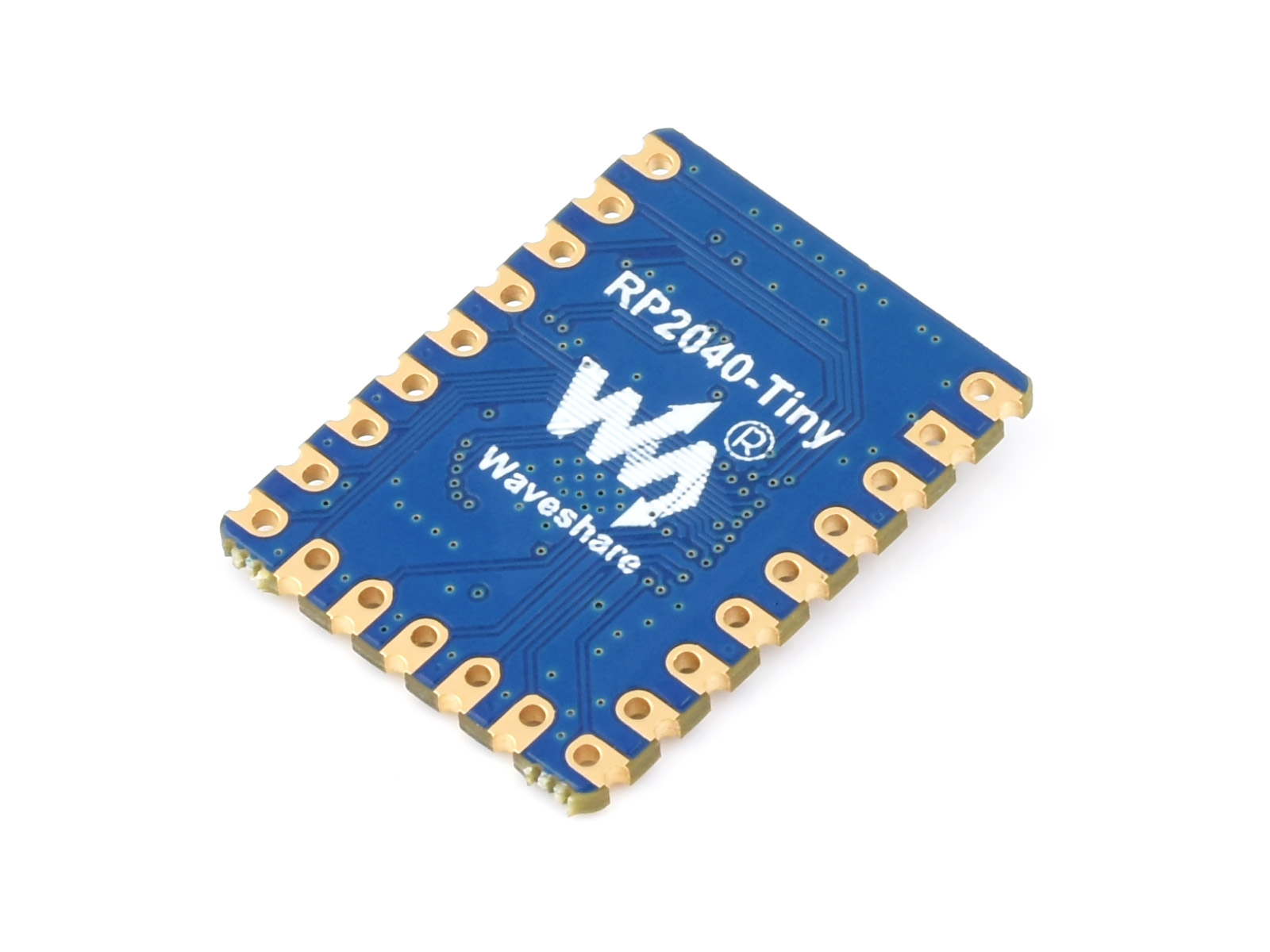 Waveshare RP2040-Tiny Entwicklungsboard, basierend auf dem offiziellen RP2040 Dual-Core-Prozessor, USB-Port-Adapterboard optional