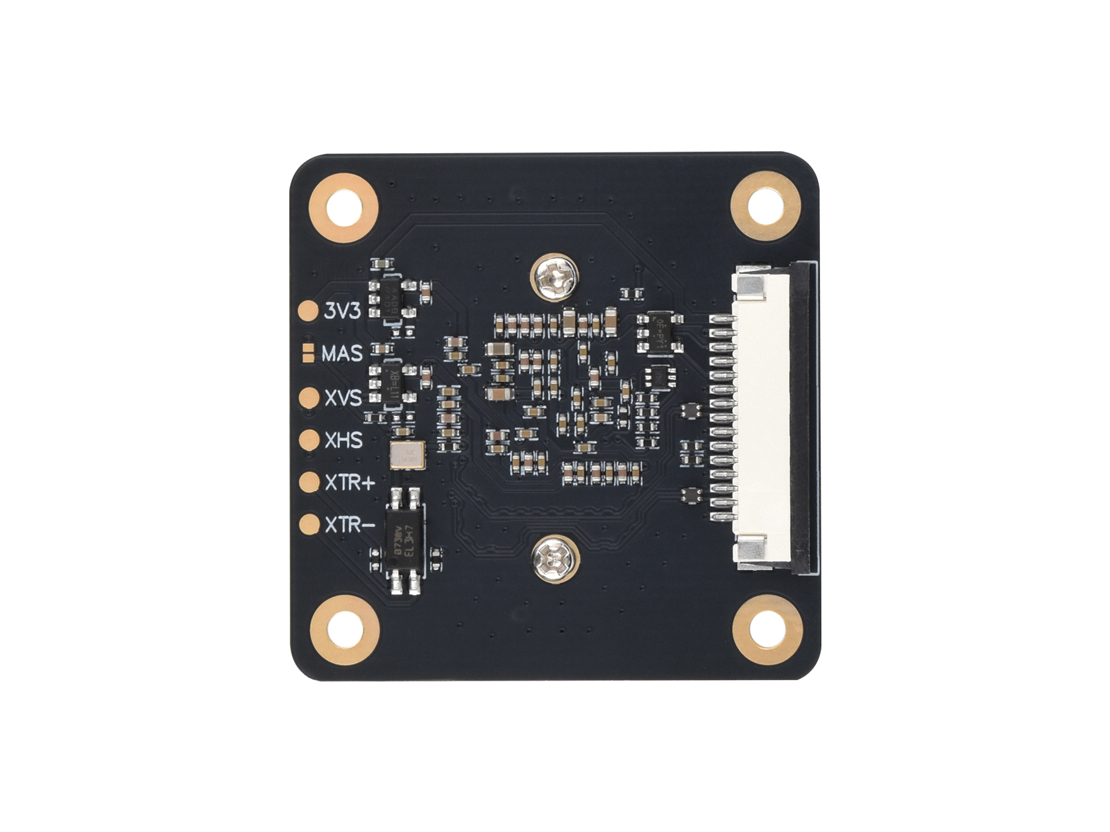 IMX296 1,6 MP M12 Mono-Kamera, Global Shutter, unterstützt Raspberry Pi-Serie-Platinen