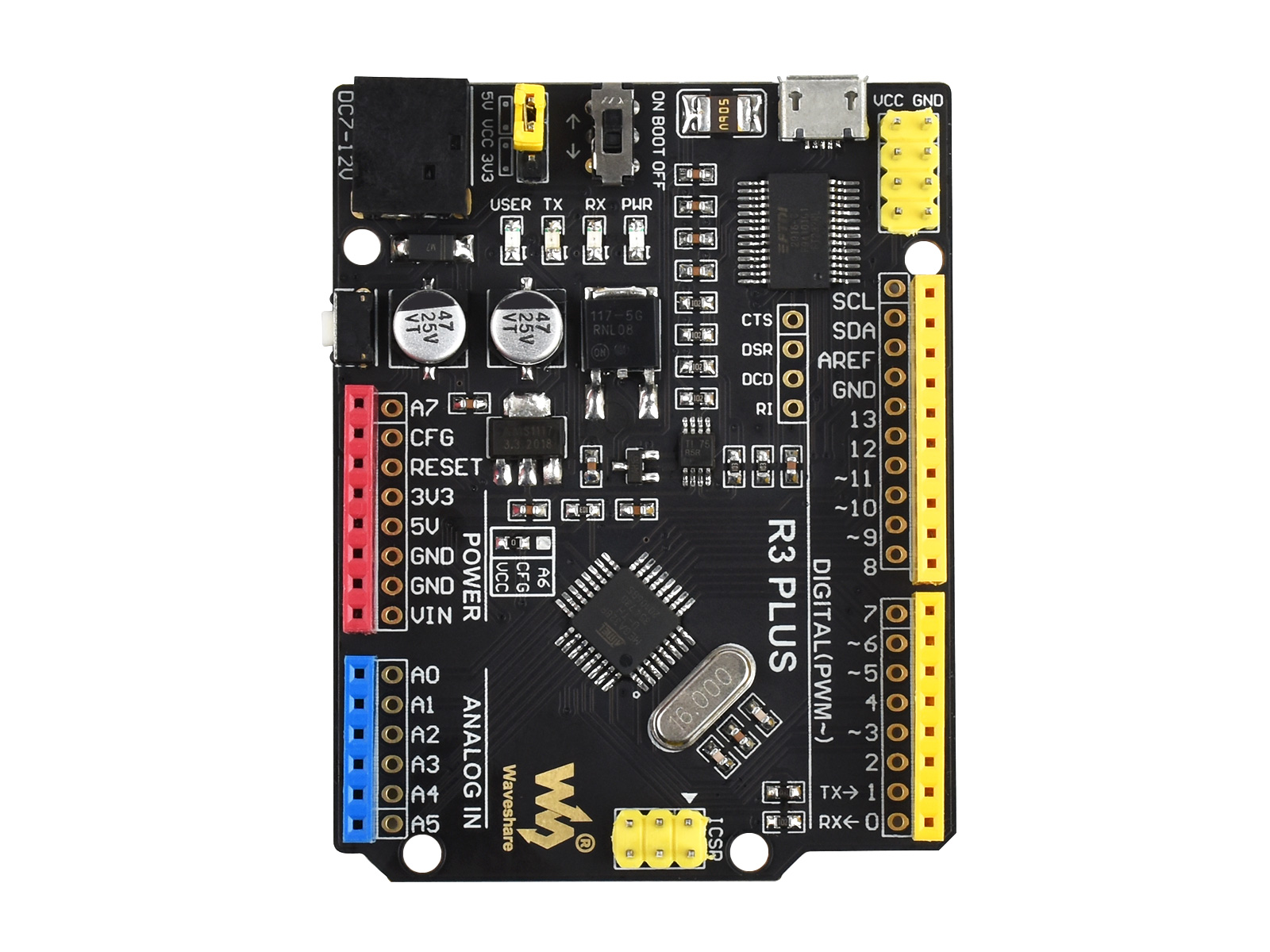 ATMEGA328P Mikrocontroller-Entwicklungsboard, Arduino-kompatibel