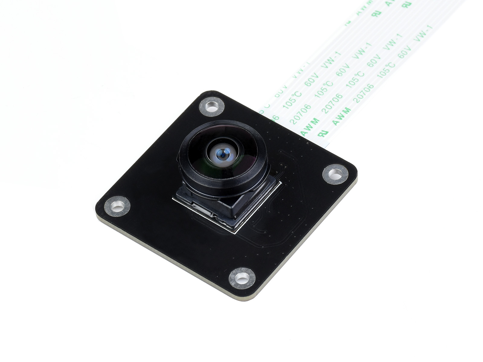 IMX378-190 Fischaugenobjektiv-Kamera für Raspberry Pi, 12,3 MP, erweitertes Sichtfeld