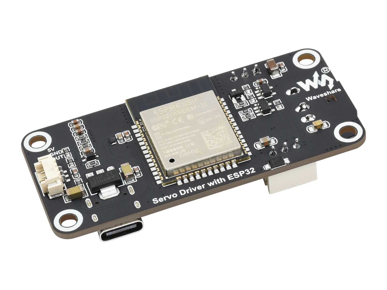 ESP32 Servo-Treiber-Erweiterungsplatine, mit integriertem WiFi und Bluetooth, ESP32-WROOM-32, ESP32s