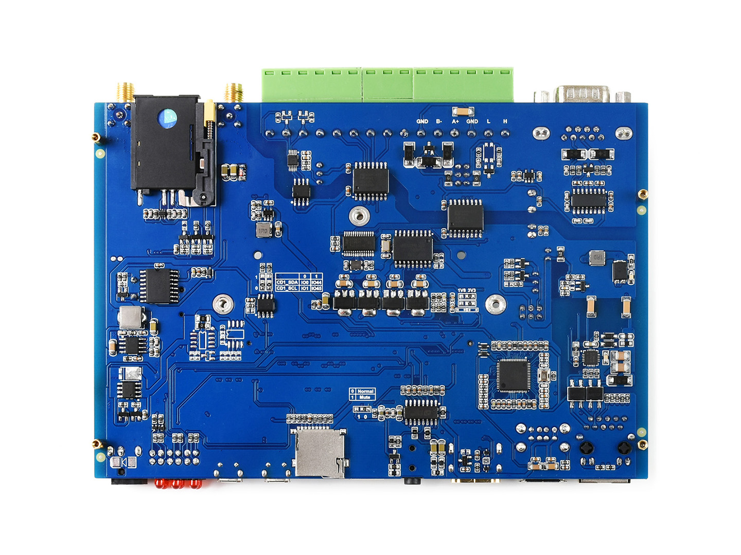 Compute Module Industrial IoT Base Board, 4G / PoE-Funktion, für Raspberry Pi CM4S / CM3-Serie