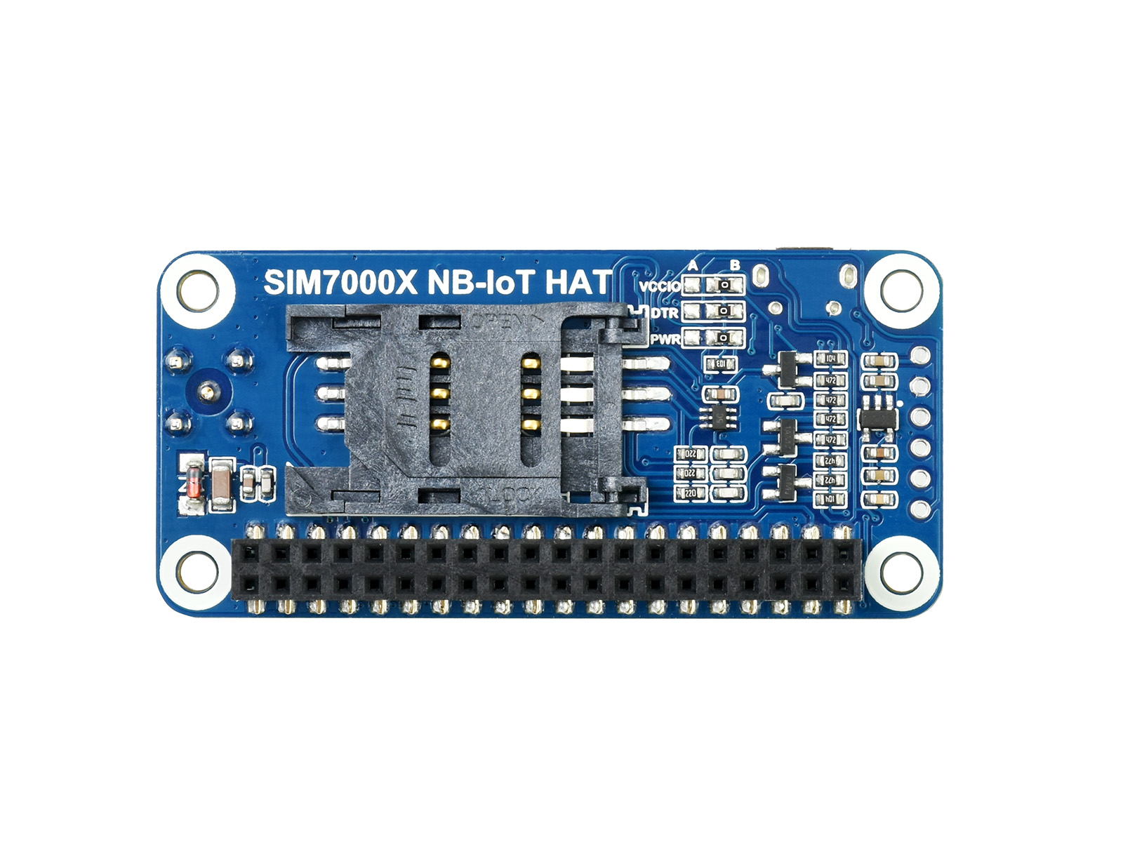 SIM7000G NB-IoT / Cat-M / EDGE / GPRS HAT für Raspberry Pi, GNSS, globale Bandunterstützung