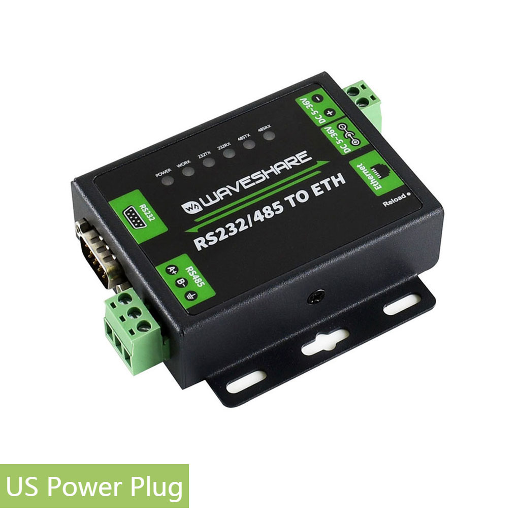 Industrieller RS232/RS485-zu-Ethernet-Konverter