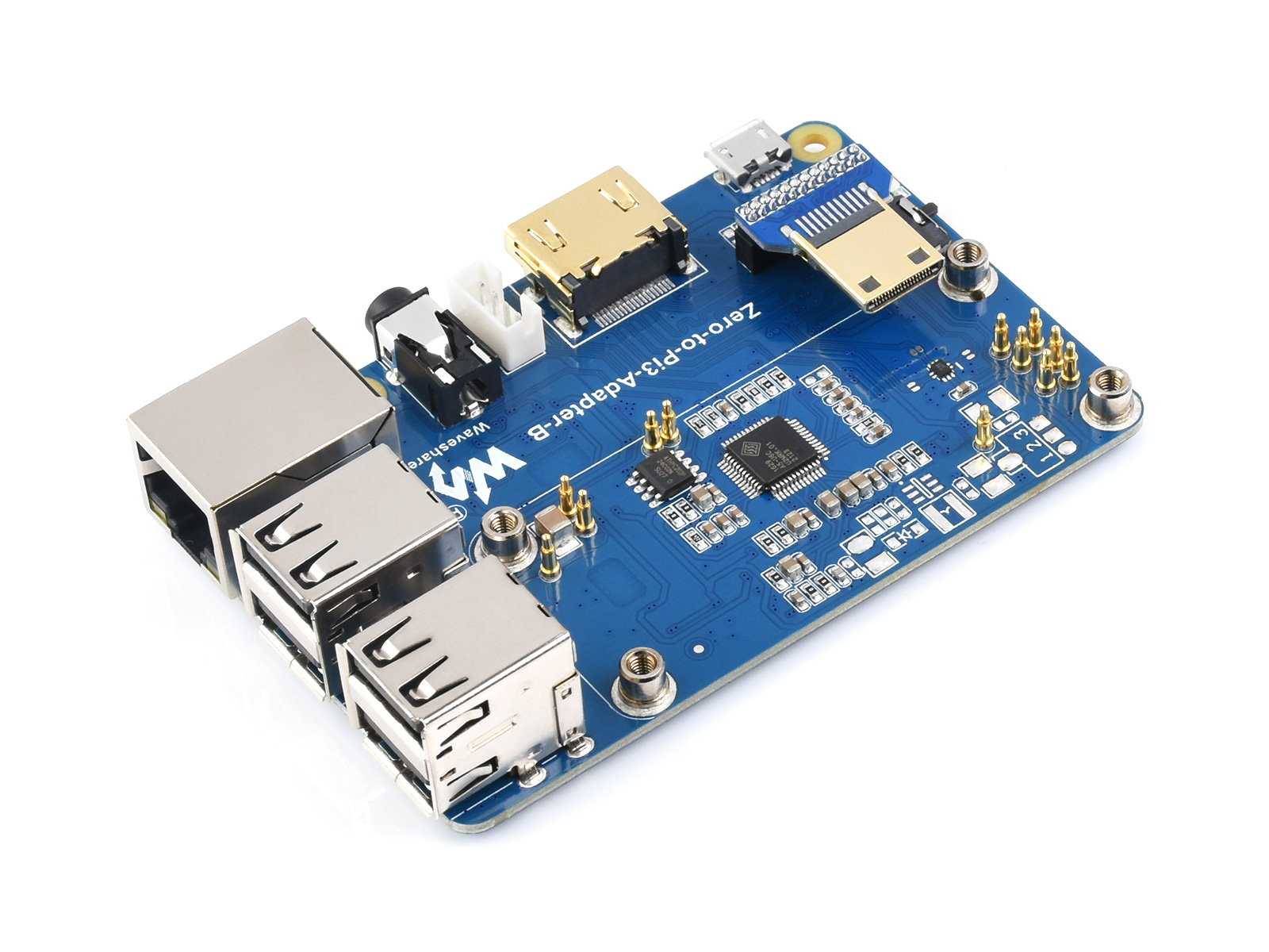 Raspberry Pi Zero 2W auf 3B Adapter, Alternative Lösung für Raspberry Pi 3 Model B/B+