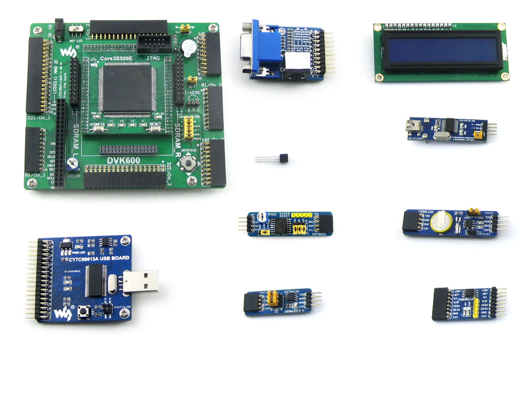 Open3S500E Paket A, XILINX Entwicklungsboard