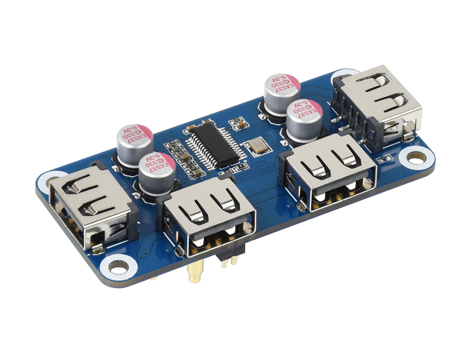 USB-HUB-HAT (B) für Raspberry Pi-Serie, 4x USB 2.0-Anschlüsse