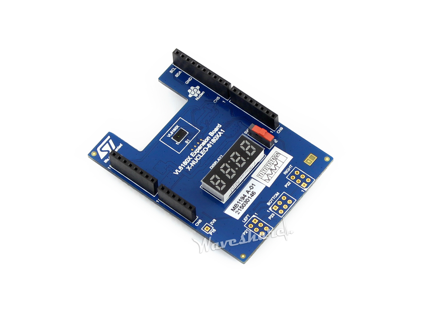 X-NUCLEO-6180XA1, Näherungs- und Umgebungslichtsensor-Erweiterungsplatine