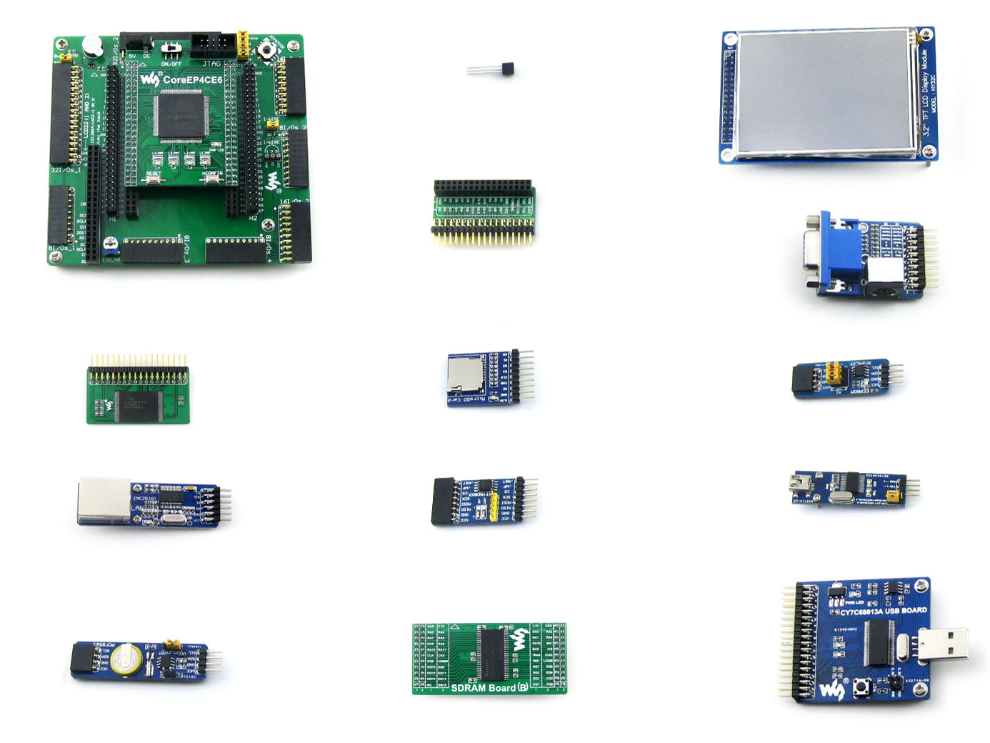 OpenEP4CE6-C Paket A, ALTERA Entwicklungsplatine