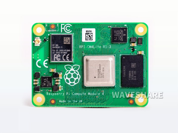 Raspberry Pi Compute Module 4, Optionen für RAM / EMMC / Wireless