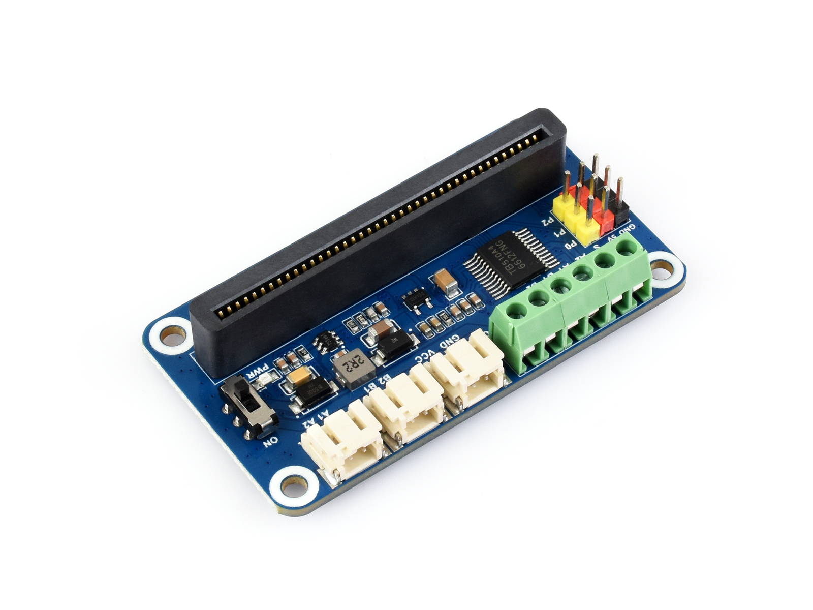Driver-Ausgang für micro:bit, treibt Motoren und Servos an