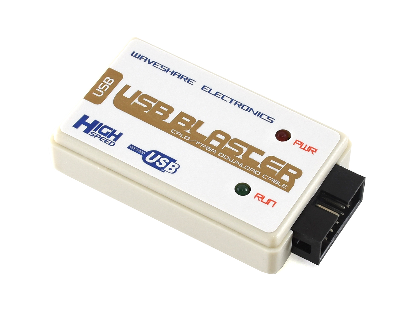 Waveshare USB Blaster V2 Download-Kabel, kompatibel mit ALTERA USB Blaster FPGA/CPLD-Programmiergerät, High-Speed-Lösung mit FT245+CPLD