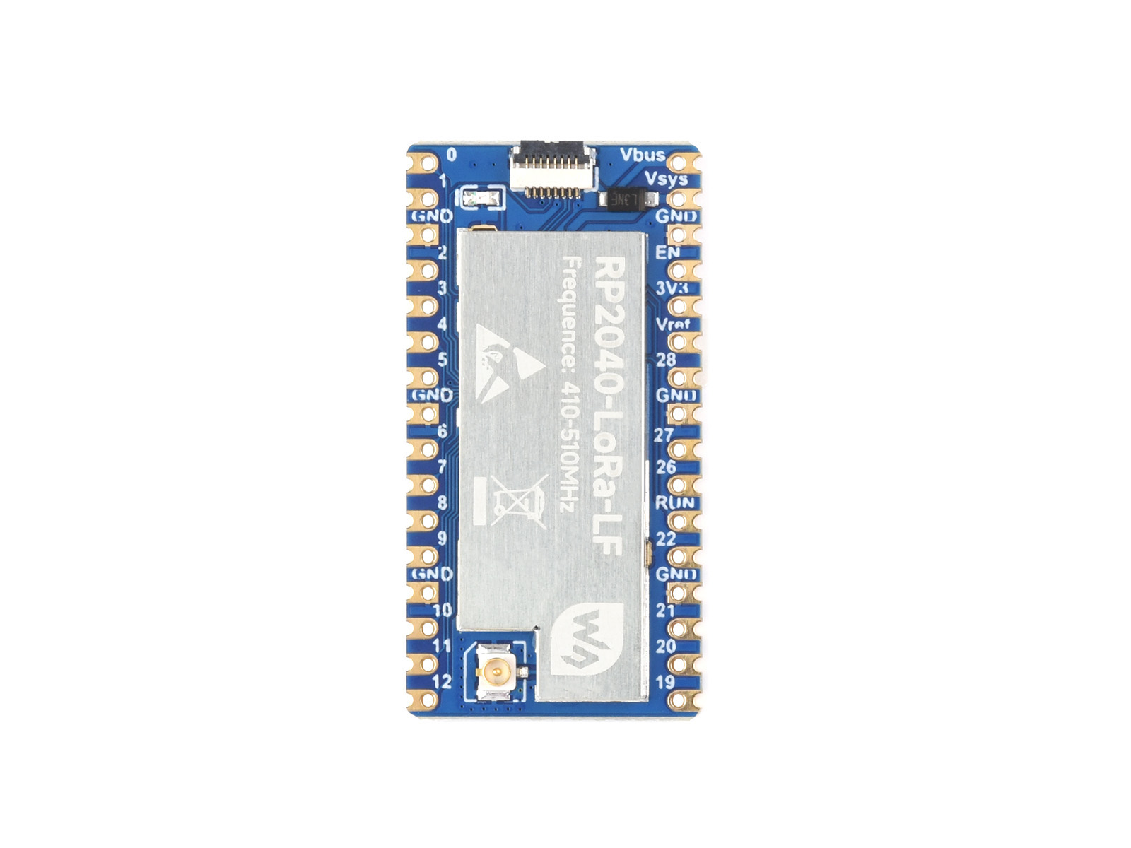 RP2040-LoRa-Entwicklungsboard, integriert SX1262-Funkchip, Langstrecken-Kommunikation, Optionen für Frequenzband