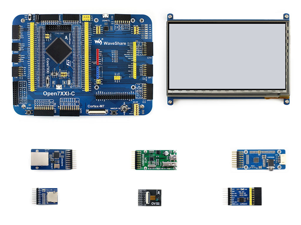 Open746I-C Paket A, STM32F7 Entwicklungsboard