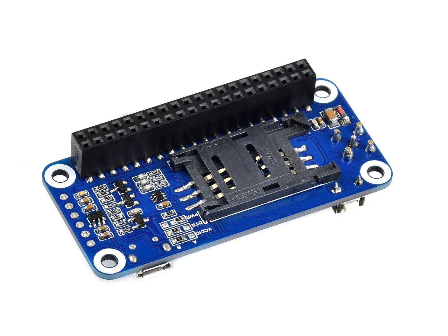 SIM7070G NB-IoT / Cat-M / GPRS / GNSS HAT für Raspberry Pi, globale Bandunterstützung