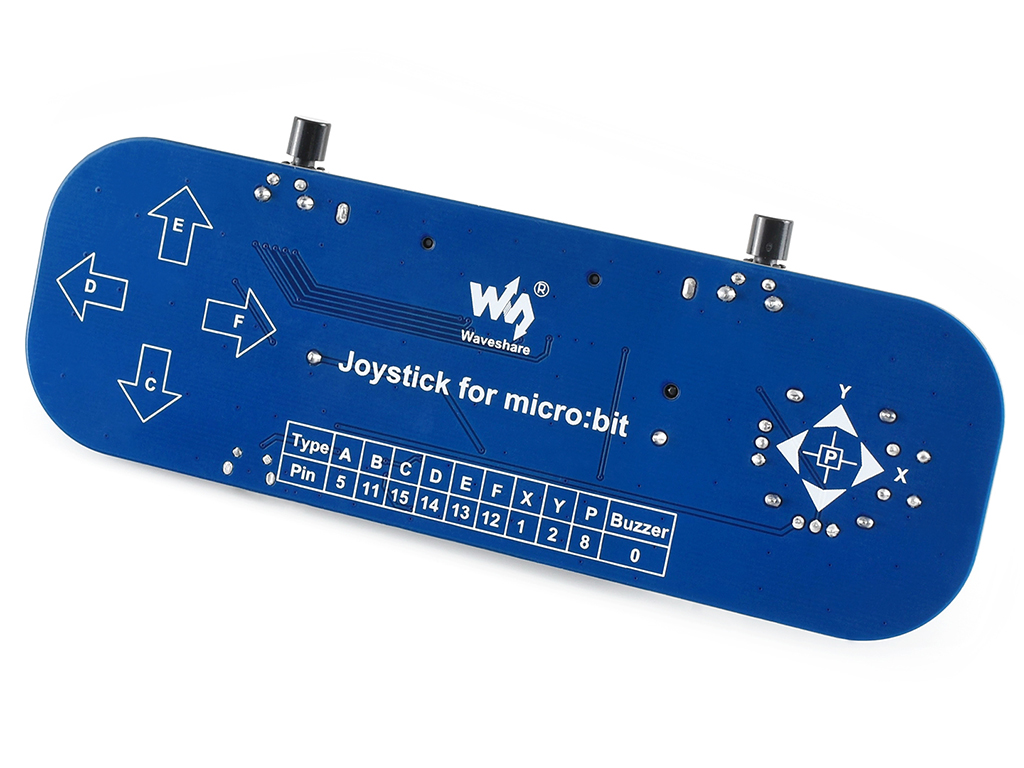 Gamepad-Modul für micro:bit, Joystick und Tasten