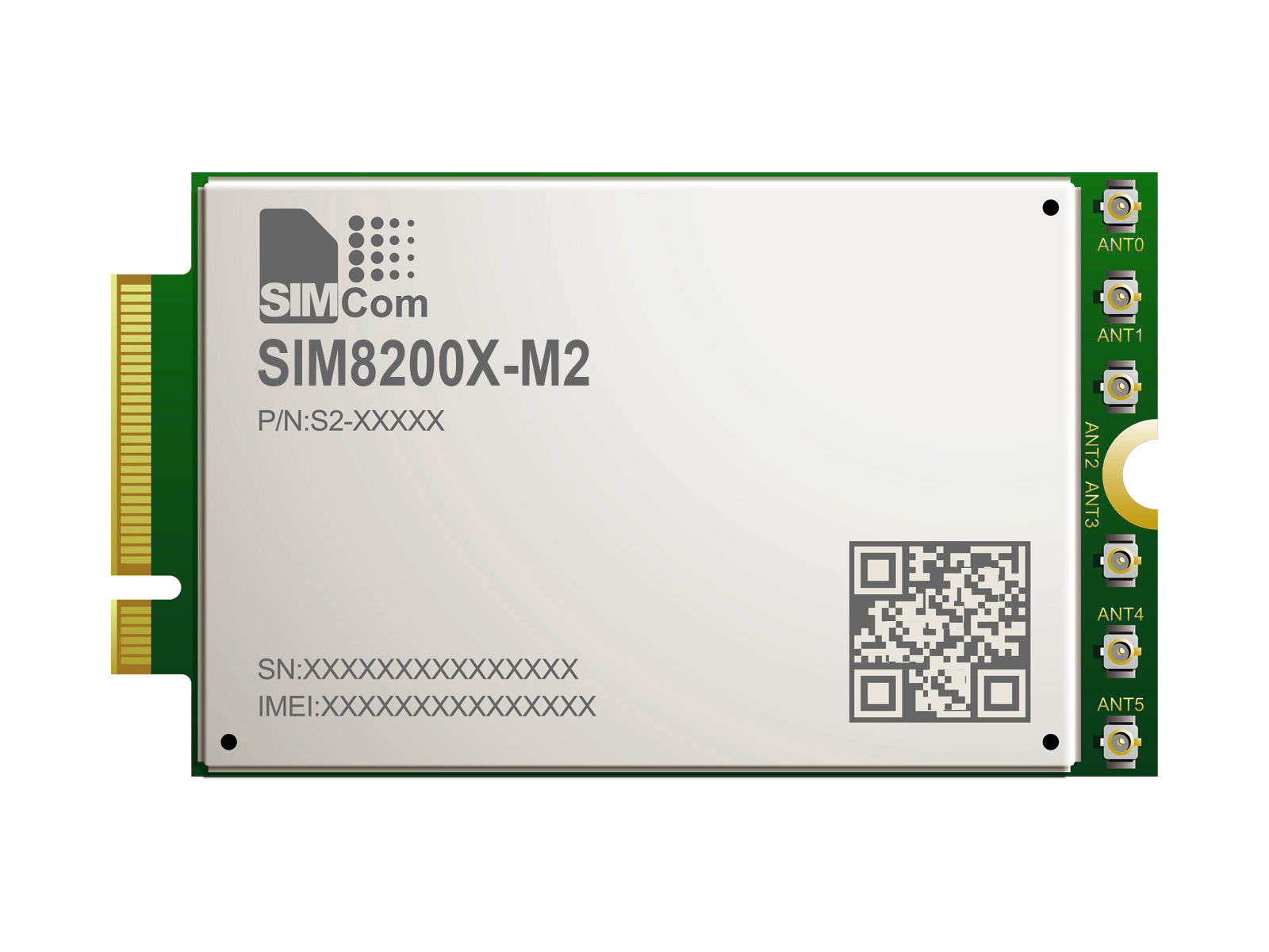 SIM8200-M2 SIMCom Original 5G-Modul, M.2-Bauform, Hochdurchsatz-Datenkommunikation