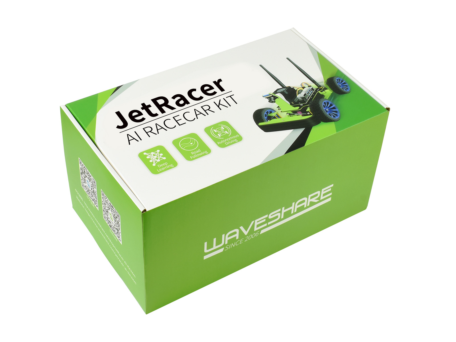 JetRacer AI Kit, KI-Rennroboter, angetrieben von Jetson Nano (NICHT enthalten)