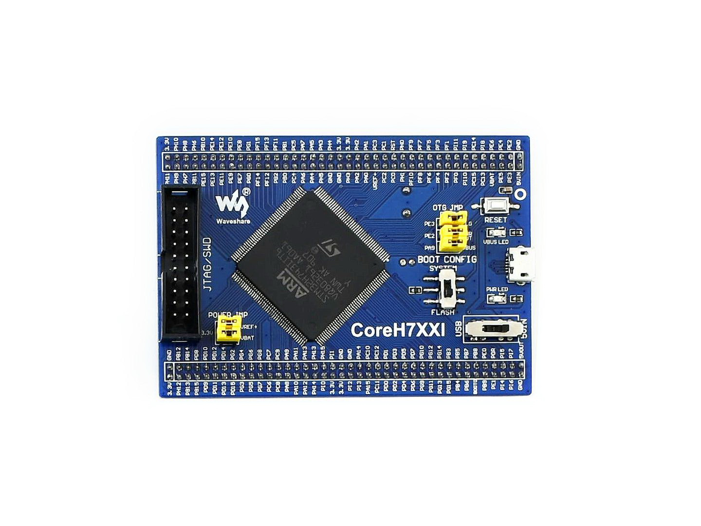 CoreH743I, STM32 STM32H743IIT6 MCU-Kernplatine