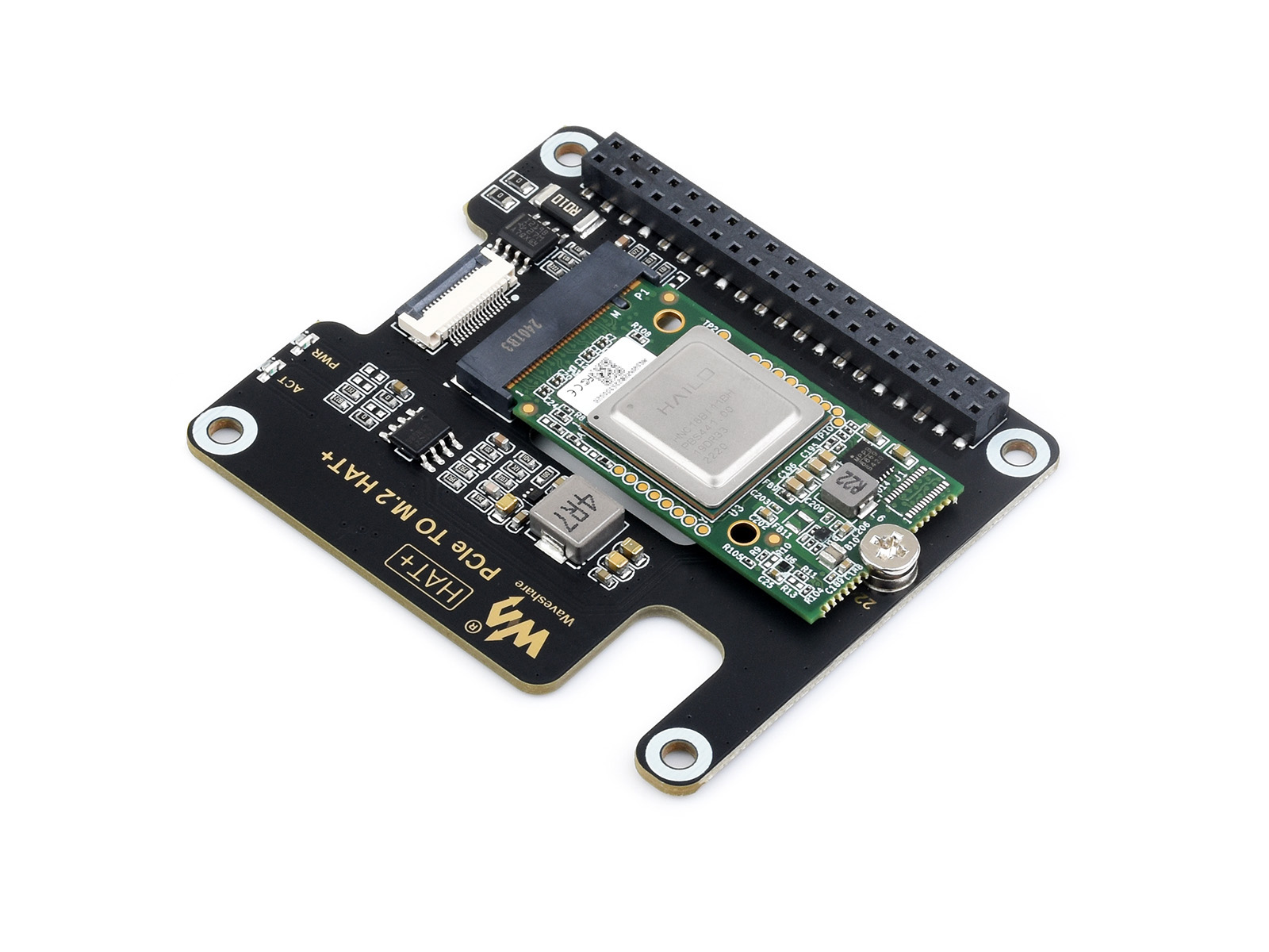 Hailo-8 Acce A, basierend auf dem 26 TOPS Hailo-8 KI-Prozessor, unterstützt Linux/Windows-Systeme, geeignet für Raspberry Pi 5