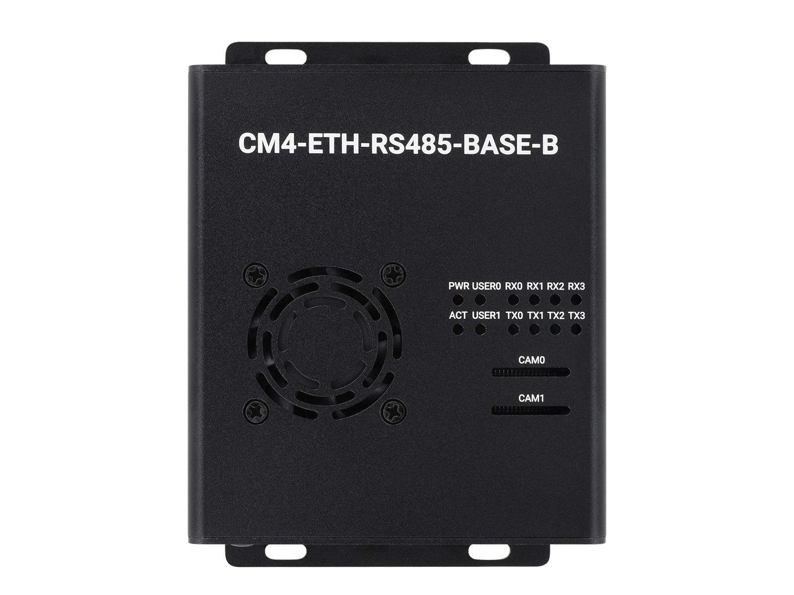 Dual-ETH-Minicomputer für Raspberry Pi Compute Module 4 (NICHT enthalten), Gigabit-Ethernet, 4CH isoliertes RS485