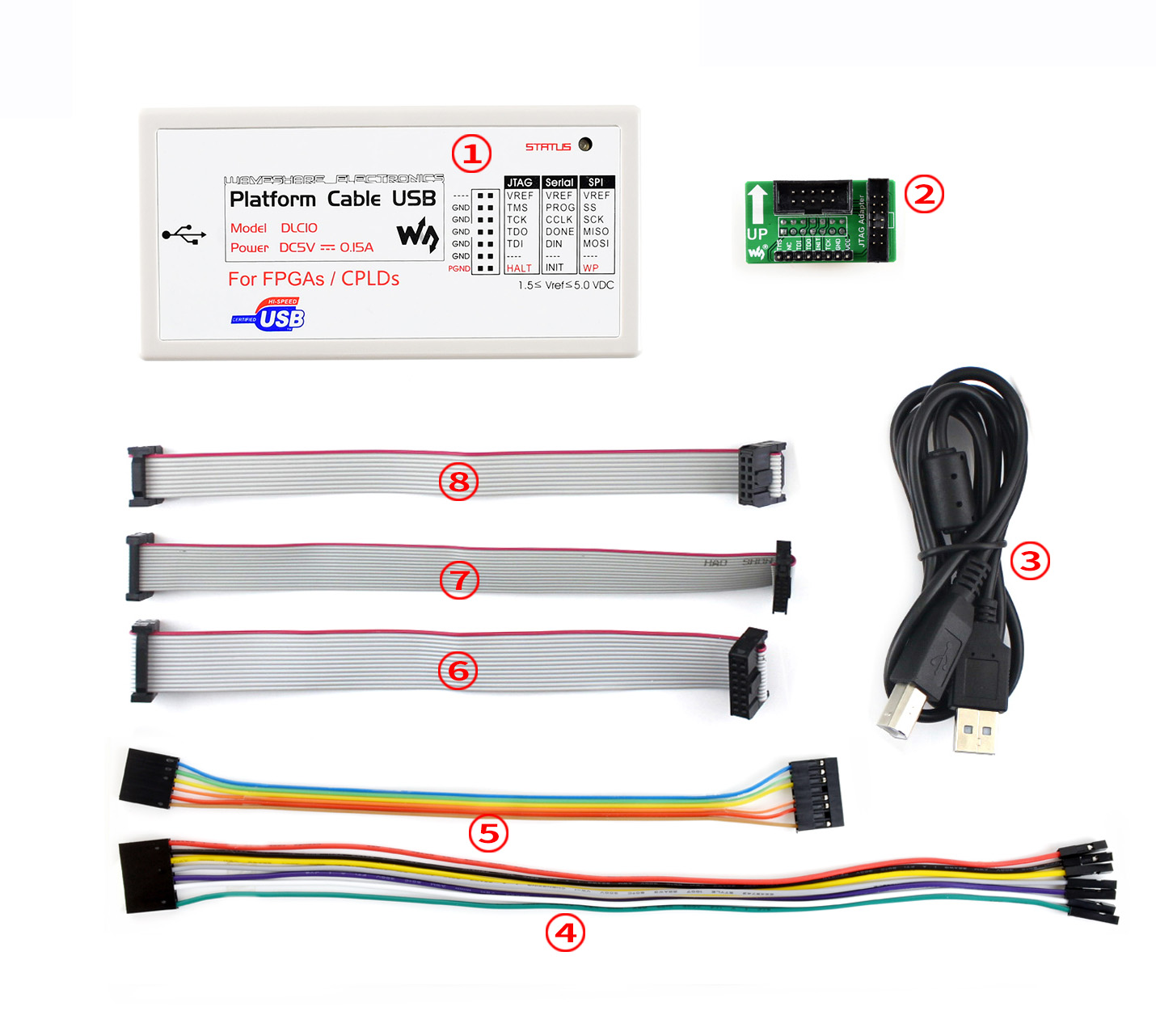 Platform Cable USB, Programmierer & Debugger für Xilinx-Geräte