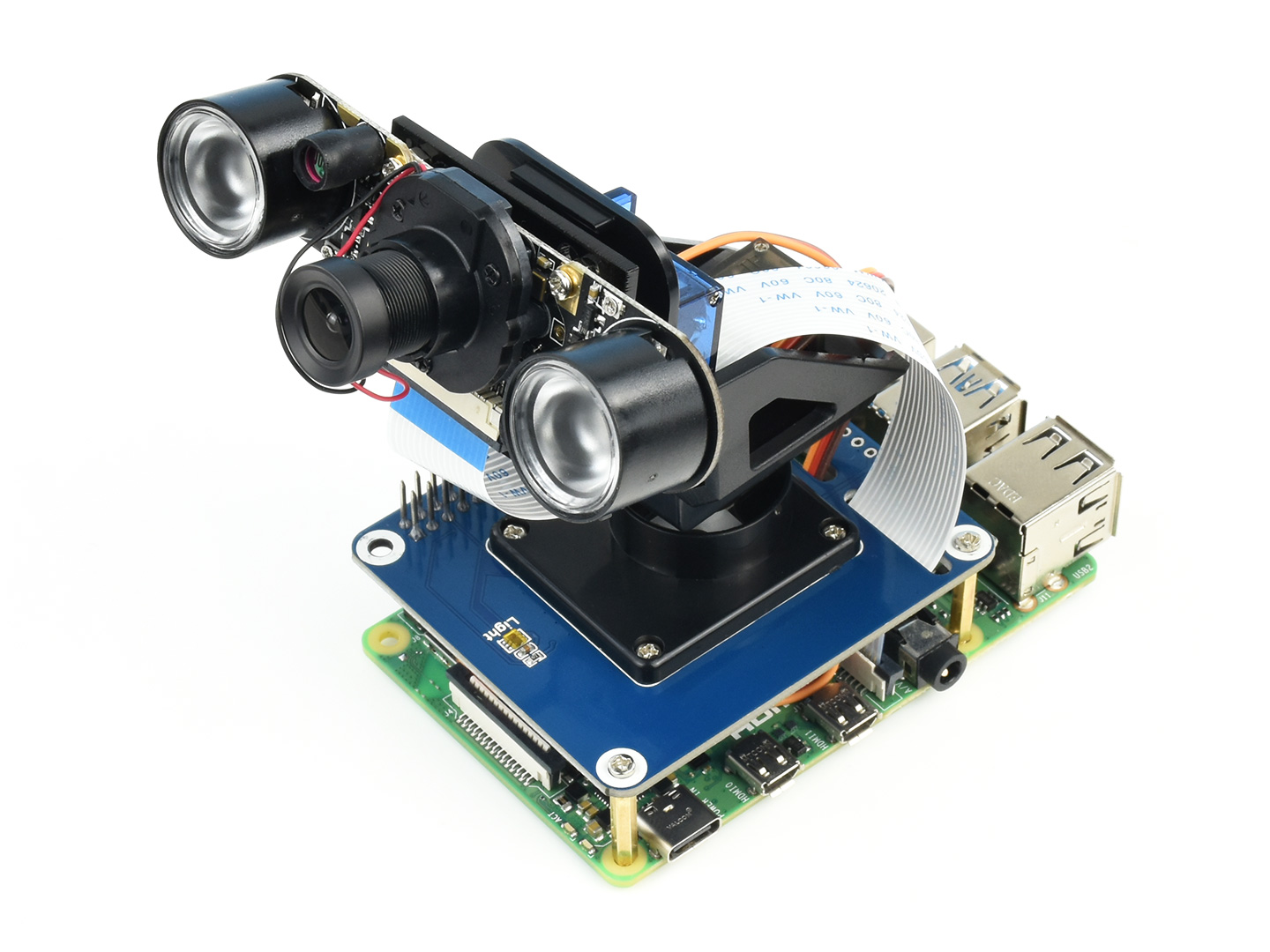 2-DOF Pan-Tilt HAT für Raspberry Pi