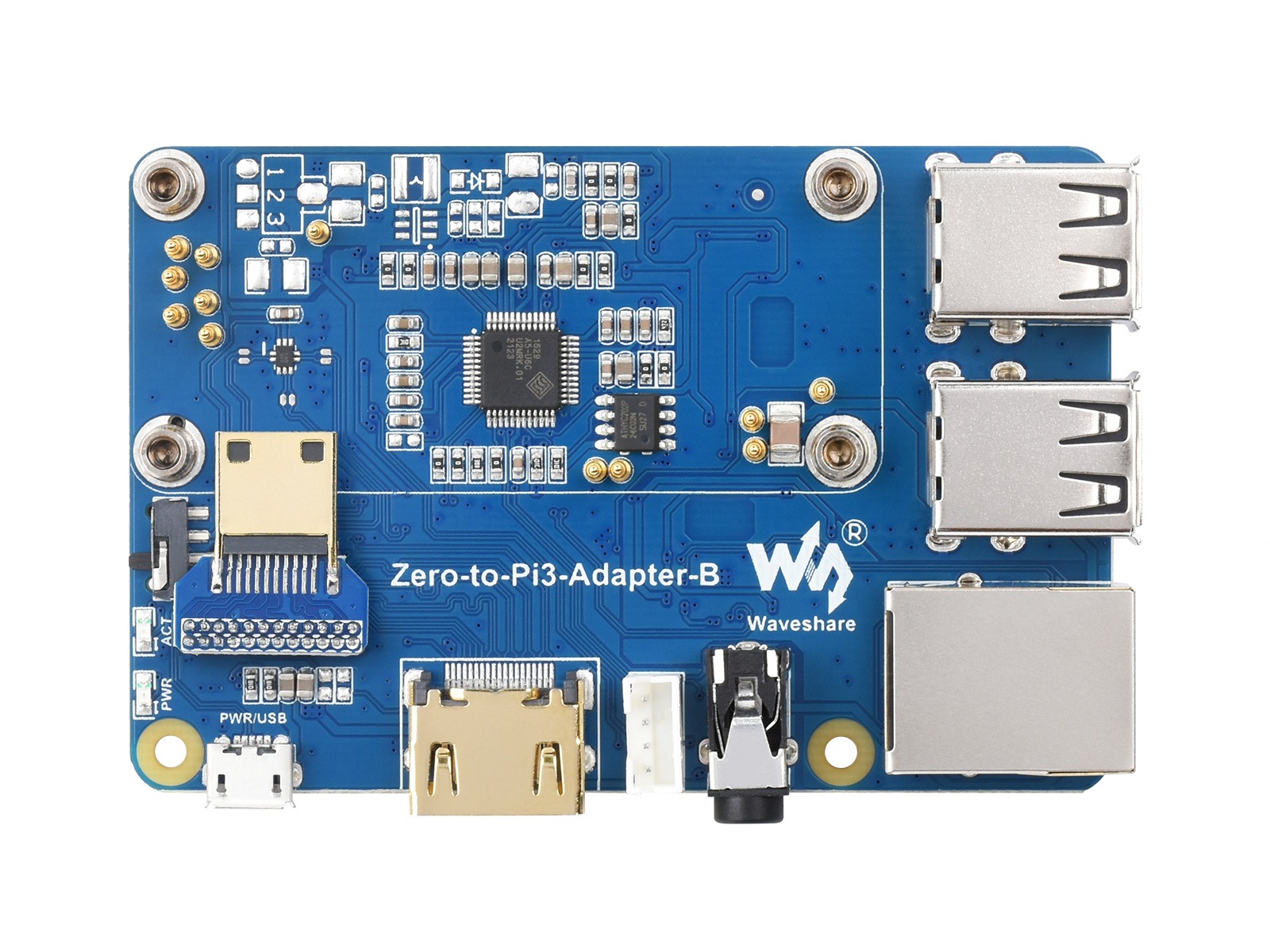 Raspberry Pi Zero 2W auf 3B Adapter, Alternative Lösung für Raspberry Pi 3 Model B/B+