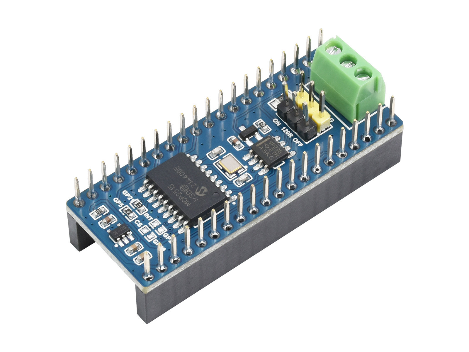 CAN-Bus-Modul (B) für Raspberry Pi Pico, ermöglicht Langstrecken-Kommunikation über SPI