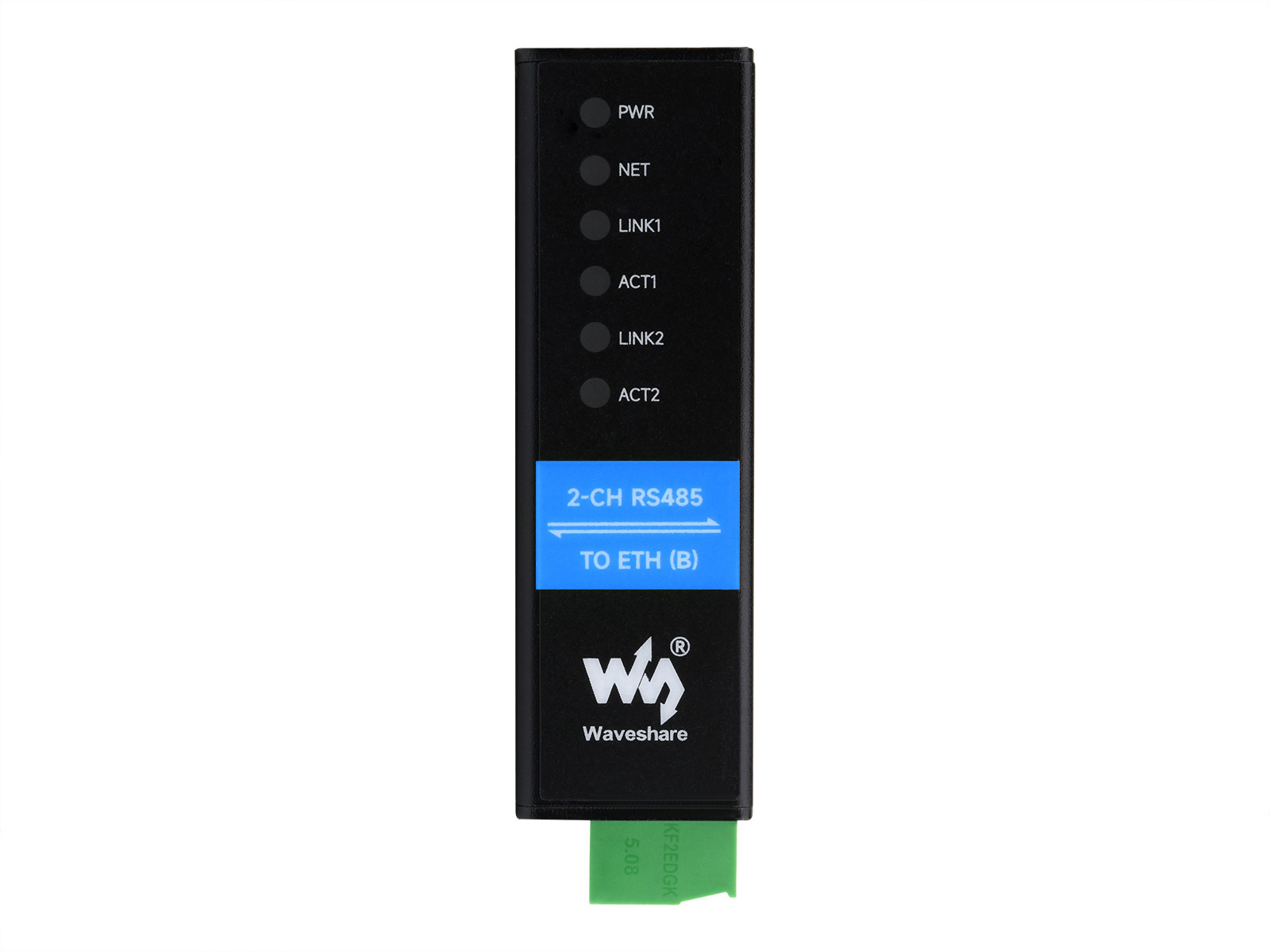 2-Kanal RS485 auf RJ45 Ethernet Serial Server, Dual-Channels RS485 unabhängiger Betrieb, Dual Ethernet Ports