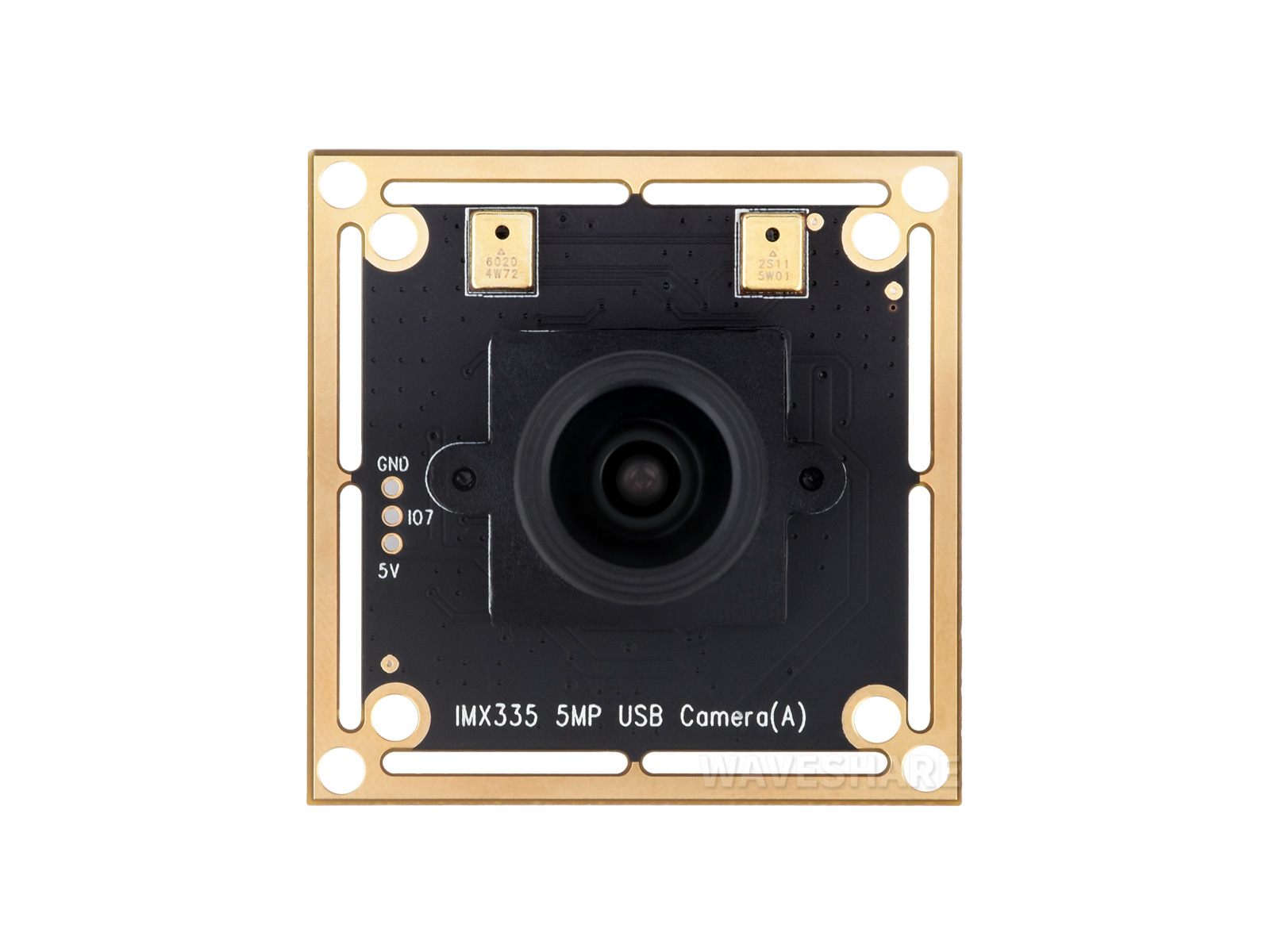 IMX335 5MP USB-Kamera (A), große Blende, 2K-Videoaufnahme, Plug-and-Play, treiberfrei