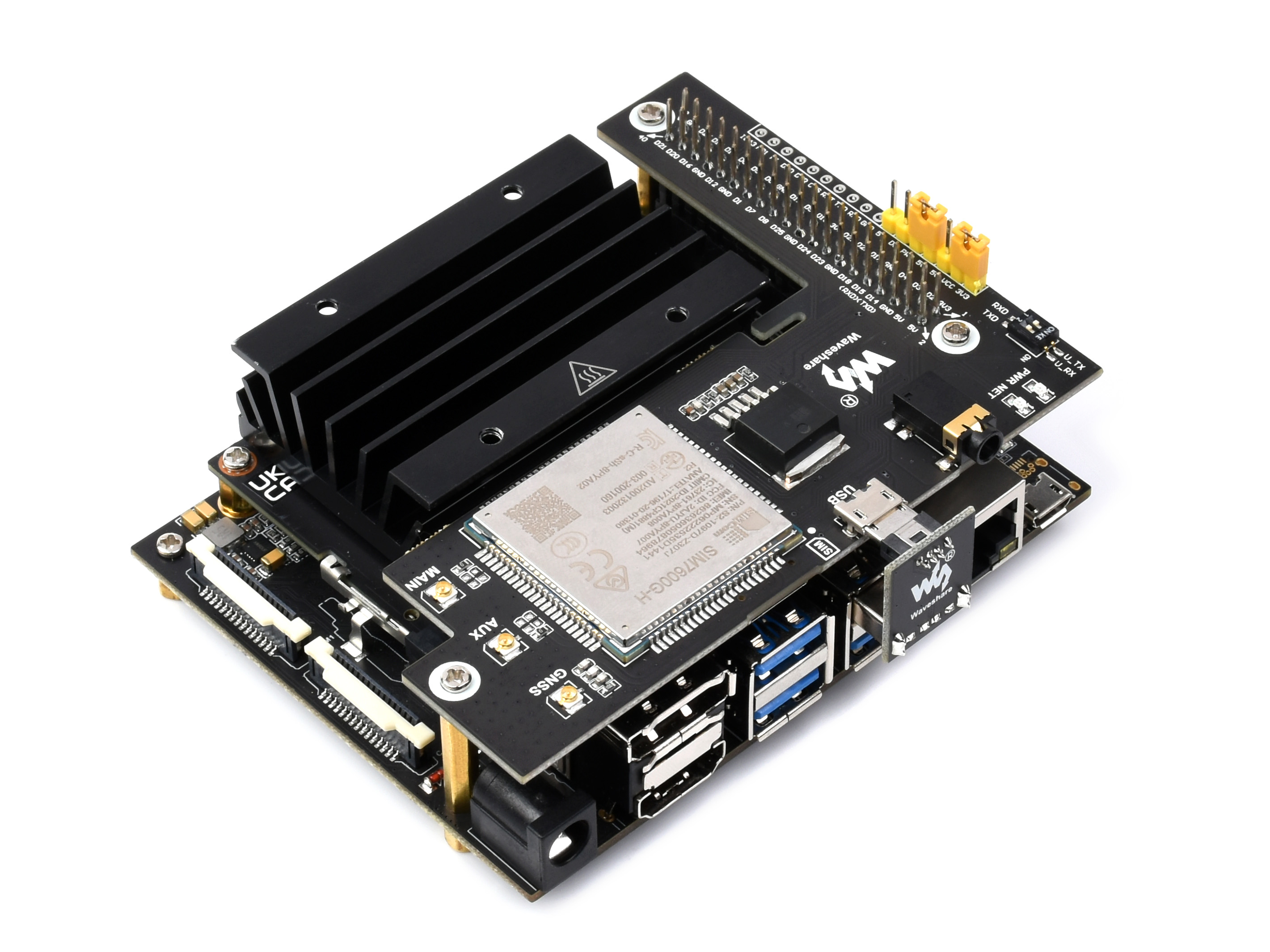 SIM7600G-H 4G / 3G / 2G / GNSS-Modul für Jetson Nano, LTE CAT4, weltweit einsetzbar