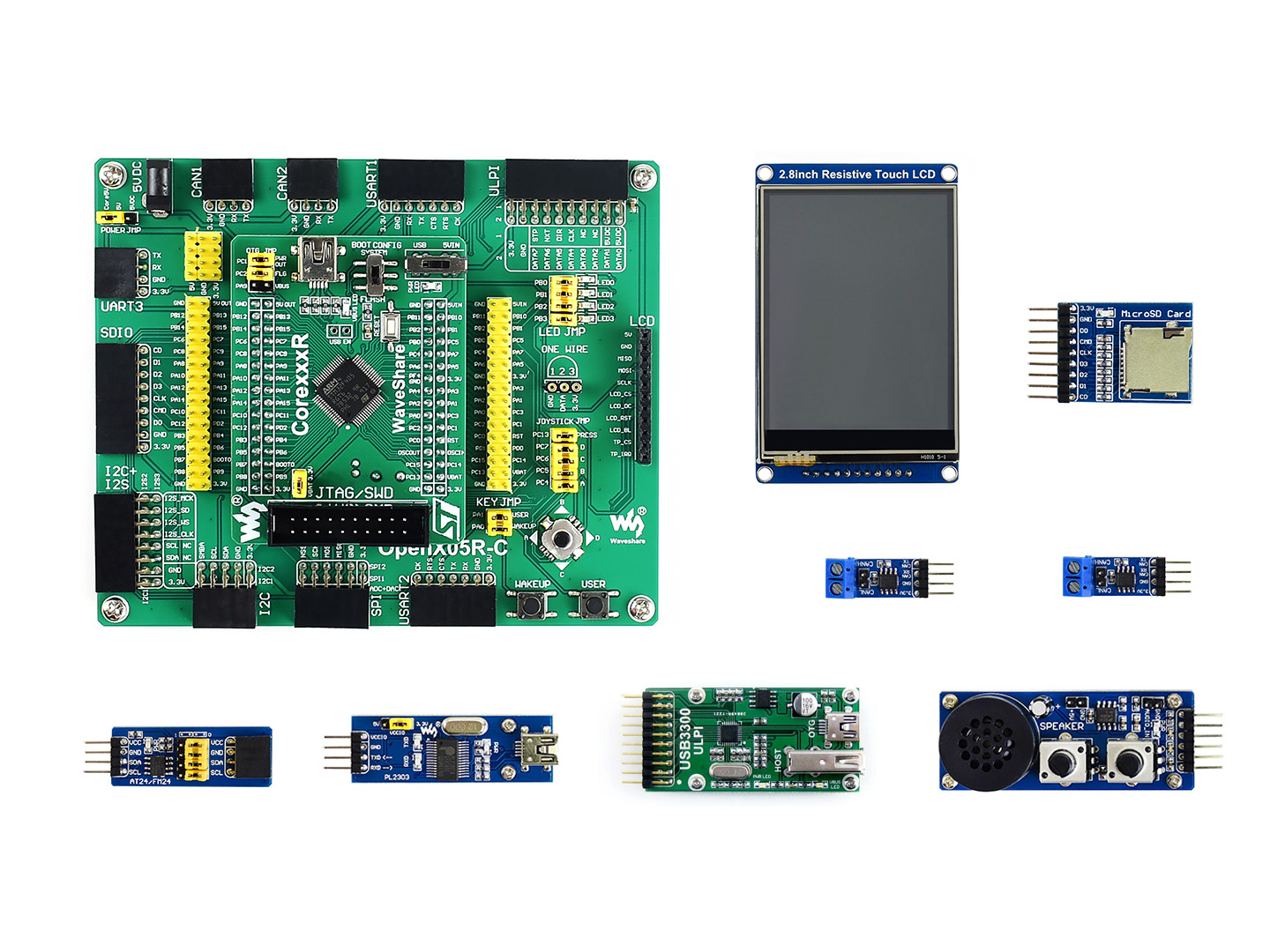 Open405R-C Paket A, STM32F4 Entwicklungsboard