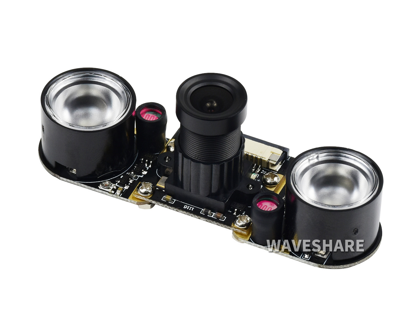RPi Kamera (F) für Raspberry Pi, OV5647, 5MP, unterstützt Infrarot-Nachtsicht, einstellbarer Fokus