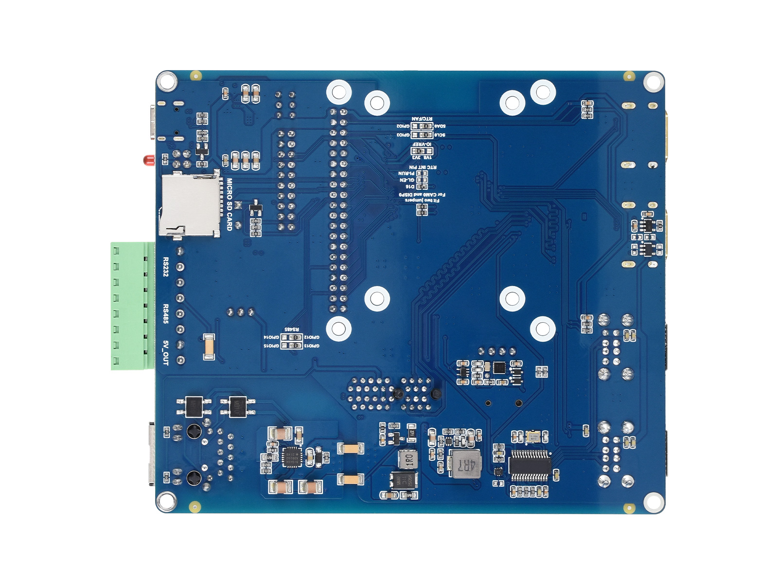 Raspberry Pi Compute Module 4 IO-Board mit PoE-Funktion (Typ B), für alle Varianten von CM4